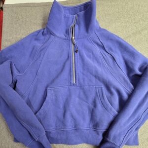 Lululemon Scuba Oversized Funnel Neck Half-Zip, Size M/L